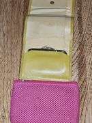 Ladies wallets and two trinket boxes