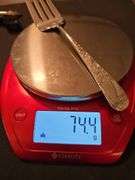 Sterling silver S. Kirk & Son Old Maryland Meat fork. Weight 74.4 grams