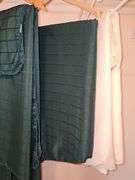 Table linens as shown. Sizes unknown. Last photo is vinyl felt back table protectors.