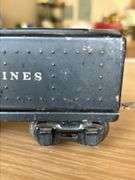 (2) Lionel Train Cars….Lionel Lines 3357 (missing an axle) and Lionel 1689T Tender