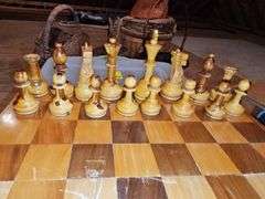Wonderful oversized chess set.