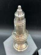Pair of Atkins (246) weighted sterling salt & pepper shakers…..297 total grams