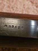 Antique gun marked M16 replica/disabled