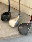 Selection of (3) golf clubs (see pics for styles)