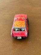 Lionel Lehigh Valley (L.V. 25000) Rail Car with vintage die cast Playart fire department station wagon