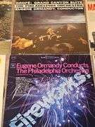 Grouping of albums. New Christy minstrels, Beatles flamenco guitar style by Sonny Curtis, Bach organ toccatas, and more.