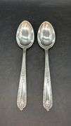(2) Sterling Della Robbia by Alvin tablespoons and spreader…..52 grams