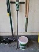 Yard Butler gopher/mole bait applicator PLUS bucket of bait...