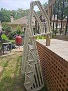 Pool ladder 23 wide x 83 tall...