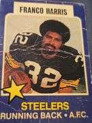 A grouping of football cards from the 1970s, sorted by teams.  See additional information and all photos.
