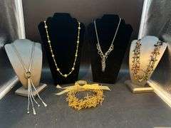 Great selection of costume jewelry necklaces …..Monet, Chicos, ZAD