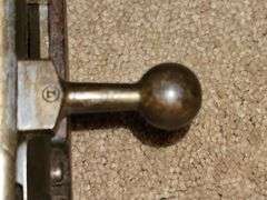 Black powder gun replica/disabled. See all photos.