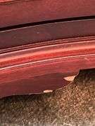 Beautiful antique mahogany china cabinet with 3 drawers and 2 side compartments…..piece is at least 80 years old and is a family heirloom…..you will see slight blemishes from every day normal use…..45 x 15-1/2 x 72 tall