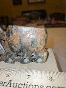Very nice hand-carved Chinese soapstone pot...