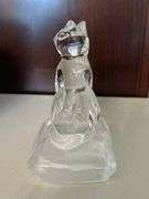 Cristal d’Arques cat with frosted base…..3-1/2 x 5-1/4” tall….in original box