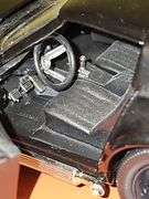 Black 1969 Corvette Stingray ZL1 diecast 1:24 scale.