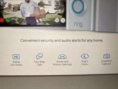 NIB Ring Video Doorbell 2 and Chime (sleeve is sealed so could not get pics inside)