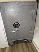 Vintage sergeant and greenleaf safe 18.75x17x28.5 w/ working combination...