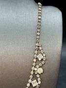 Vintage elegant rhinestone necklace
