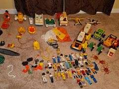 Fisher-Price grouping of toys. All sets incomplete. See all photos.