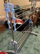 Clothes drying rack…..37w x 57-1/2 tall…..top rack does expand on both ends