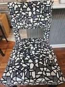 Beautiful Like New Heckman upholstered barstool 20" w x 19" seat d x 16" seat back h x 29" seat h x 44" total h...