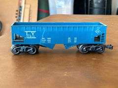 Selection of (2) Lionel Train Cars (please see all pics)……NYC 18326 has mixing axle and wheels