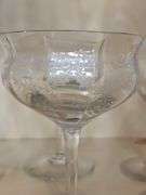 Collection of vintage stemmed glasses + twelve(12) 4.5" stemless tumblers...