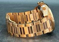 REPRODUCTION TAG HEUER Carrera Calibre 36 Flyback Chronograph with Rose Gold-tone Dial Steel Men's Watch (G2613M)……WATCH IS NOT ORIGINAL NOR AUTHENTIC
