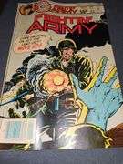 Nine comic books mostly military and war related. See all photos for more information.