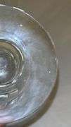 Set of 11 Etched Floral Parfait Glasses…..5-3/4” tall…..chipping (see pics)