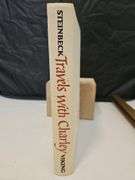 Vintage "Travels with Charley in Search of America" by John Steinbeck 1942 version w/very nice in-tact book jacket...