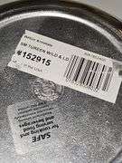 Wilton Armetale RWP Mount Joy pewter tureen with ladle and lid. Nine inch diameter x 7.5 in tall.