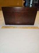Nice wooden silverware case...