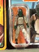 (2) Planet of the Apes action figures CORNELIUS and TAYLOR……(1) Star Wars Return of the Jedi KLAATU action figure…..blister packs are loose on 2 of them