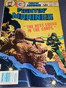 Nine comic books mostly military and war related. See all photos for more information.