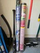 Two(2) NIP Garden Items PLUS a Genuine Louisville Slugger bat...