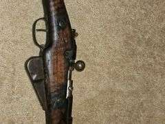 Antique gun marked M16 replica/disabled