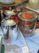 Very nice selection of candles and accessories…..most are new