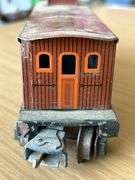 (2) New York related train cars…..could not find any markings to indicate Lionel…..in fair condition
