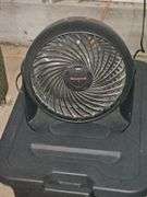 Honeywell 9-in 3-speed fan. Works great.