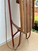 Vintage Flexible Flyer III Sled…..49” long x 20-1/2w (measuring width including steering)