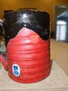 Incredible Early 20th Century Japanese Sumida Gawa 4" Mug in excellent vintage condition...
