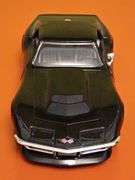 Black 1969 Corvette Stingray ZL1 diecast 1:24 scale.