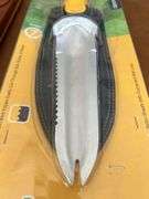 NEW CENTURION Non-Slip Cushion Grip Gardener’s Knife AND a Lutz Slide Rule with leather case￼