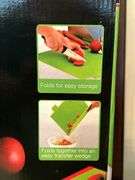 NIB The Sharper Image Set of 3 Expanding Tabbed Cutting Boards