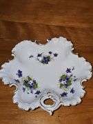 Royal Albert cup and saucer, Sweet Violet bowl and 6 egg cups.