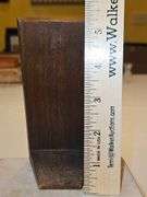Vintage Jewish Hebrew Frank Meisler Mezuzah מְזוּזָה‎ Sculpture...