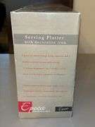 NIB Epoca Decorative Iron Horse d’oeuvre Platter…..18” x 6-1/2”