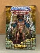 Masters of the Universe Classics SAUROD Evil Spark Shooting Reptile action figure in original box